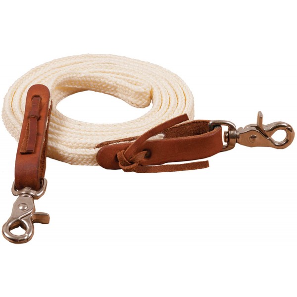 1/2" x 7' Poly Braided Roping Reins