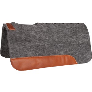 Grey Wool Cut Back with Vent Holes Pad