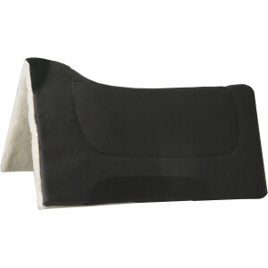 Blue Horse Brushed Wool Contoured Saddle Pad